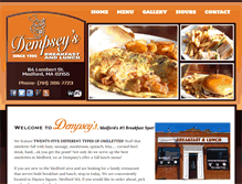 Tablet Screenshot of dempseysbreakfast.net